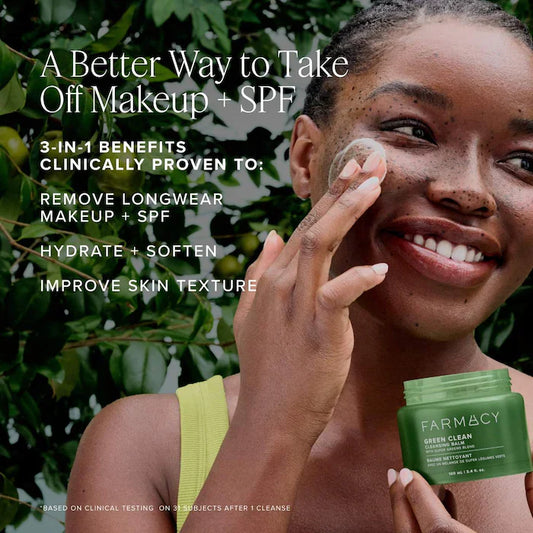 Farmacy Green Clean Makeup Removing Cleansing Balm