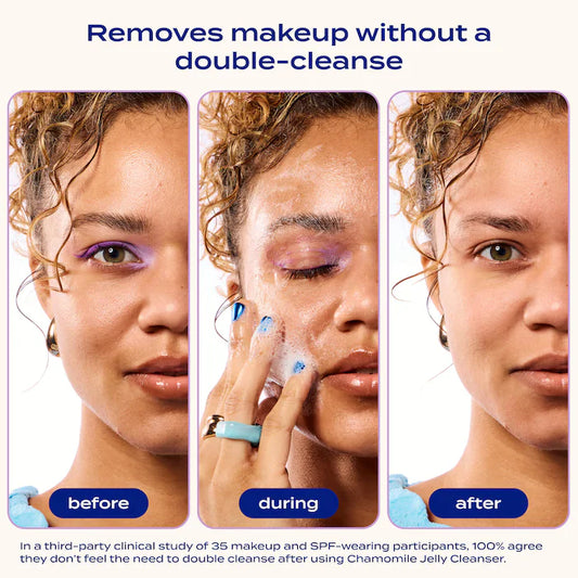 banu Hydrating and Makeup Removing Jelly Cleanser with Glycerin and Chamomile