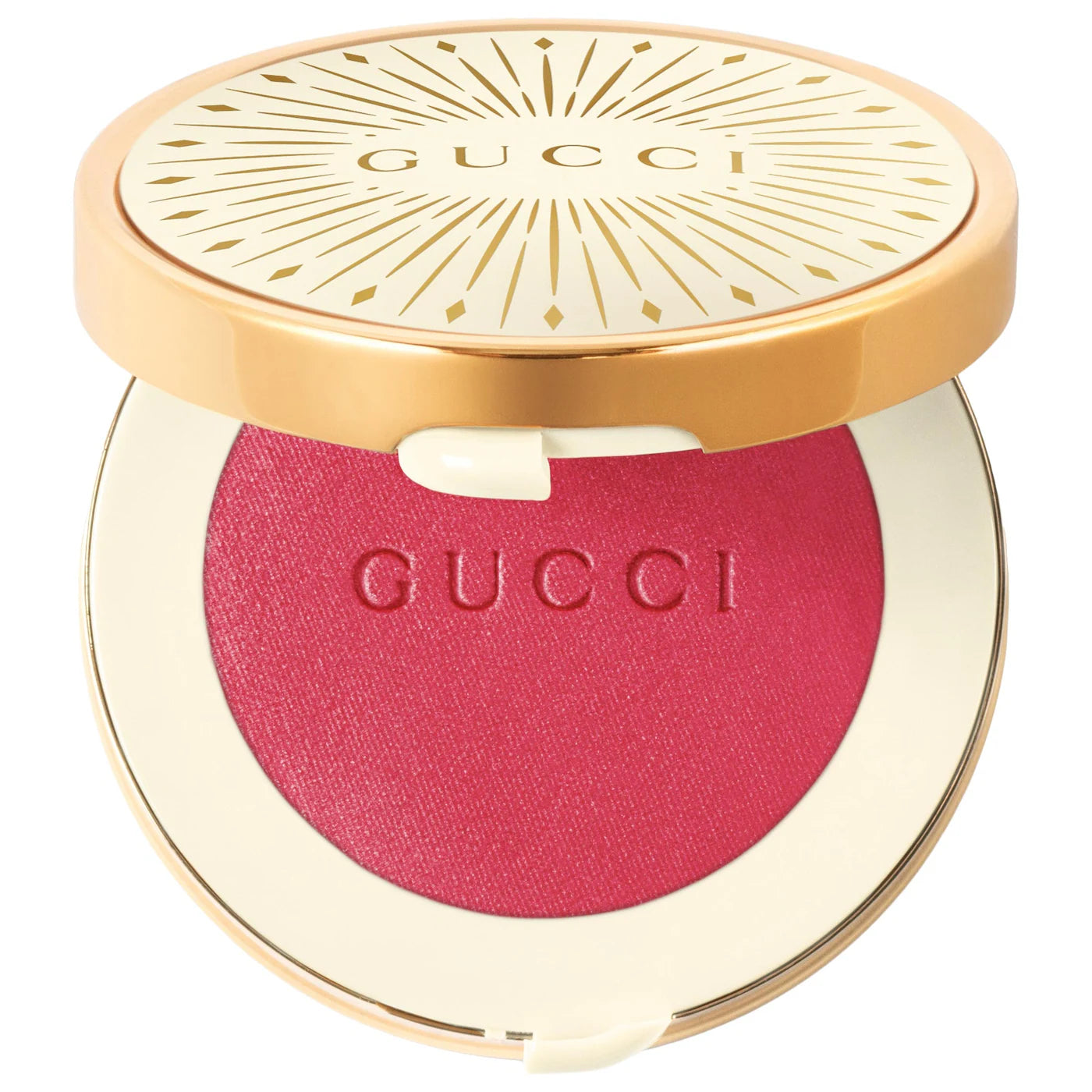**Gucci Glow Dewy Powder Blush – Radiant Long-Wear Color**