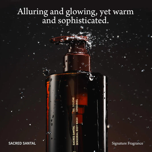 Mini Sacred Santal Nourishing Body Wash for Soft, Healthy Skin