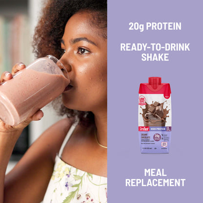 SlimFast® High Protein Chocolate Meal Replacement Shake – 12 Count