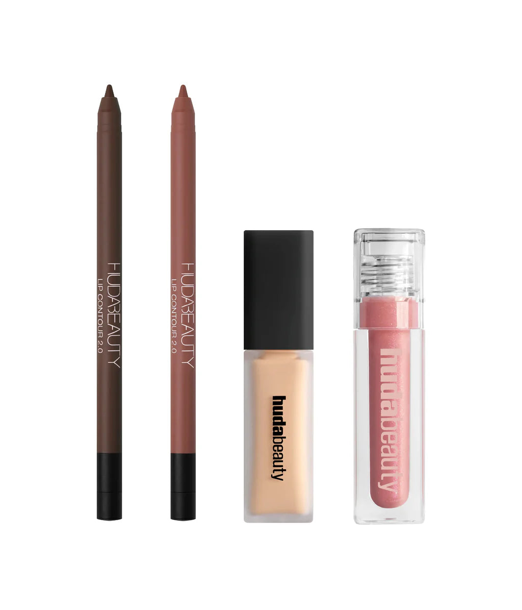 FLIRTY BROWN LIP KIT