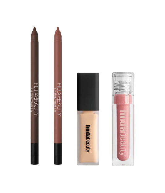 FLIRTY BROWN LIP KIT