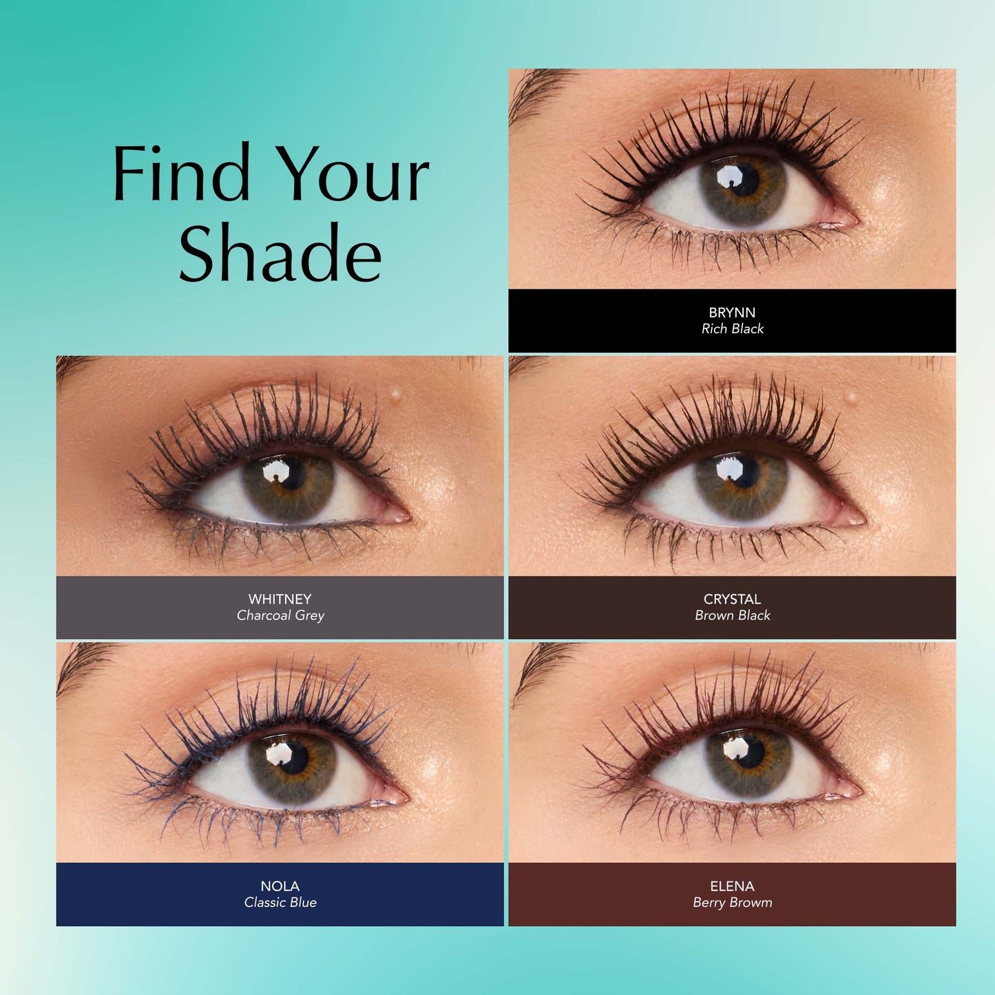 Tubing Mascara Long-Lasting Mascara Duo-Brynn (Rich Black)- Best Seller