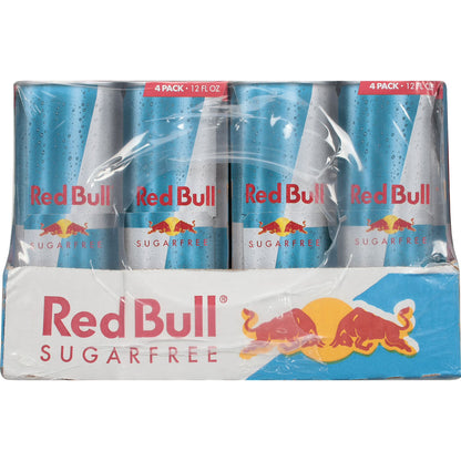 Red Bull Sugarfree Energy Drink, 12 fl. oz., 6 Packs of 4 Cans