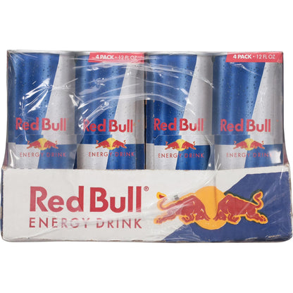 Red Bull Energy Drink, 12 fl. oz., 6 Packs of 4 Cans