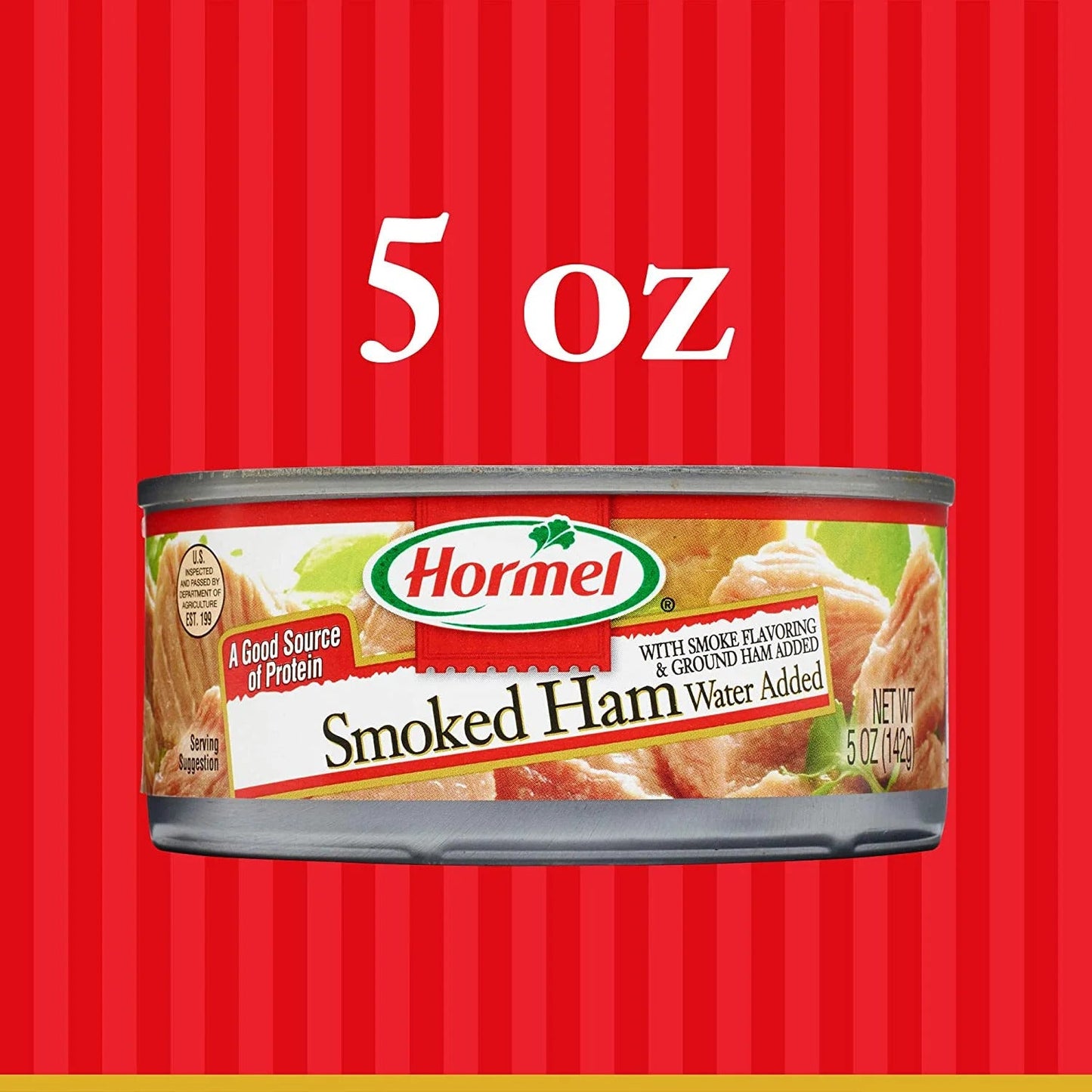 HORMEL Canned Ham, Smoked, 5 Ounce (3 Pack)