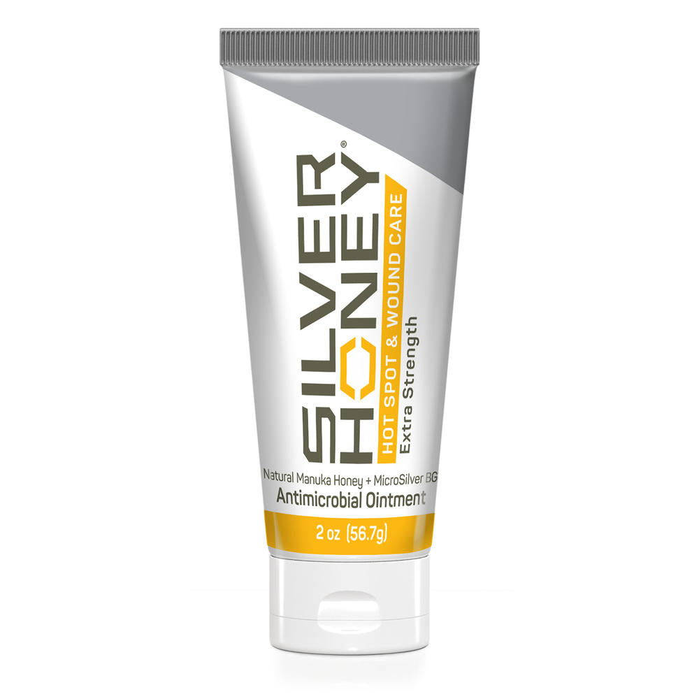 Silver Honey® Extra Strength Antimicrobial Hot Spot & Wound Care Ointment, 2 oz