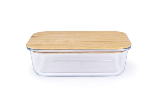 "Greener Chef 21 oz. Food Storage Container with Eco-Friendly Bamboo Lid"