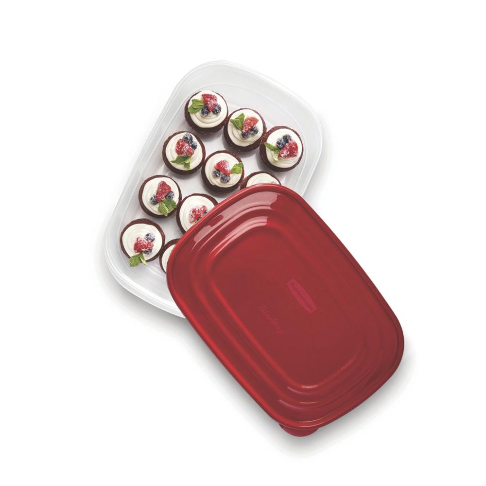 "Rubbermaid® TakeAlongs® 2-Piece 1-Gallon Rectangular Plastic Food Storage Containers"