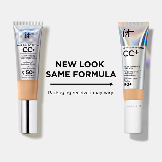 CC+ Cream Anti-Aging Foundation with SPF 50+-Deep Bronze