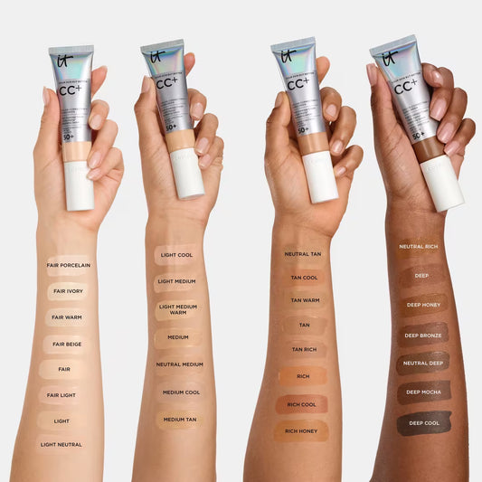 CC+ Cream Anti-Aging Foundation with SPF 50+-Deep Bronze