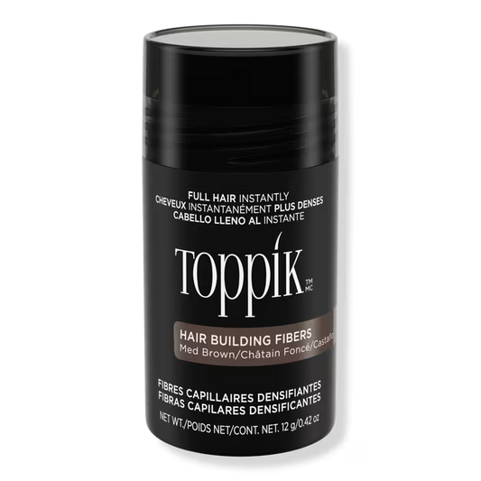 Toppik Hair Building Fibers Medium Brown – Instant Hair Thickening & Coverage Powder