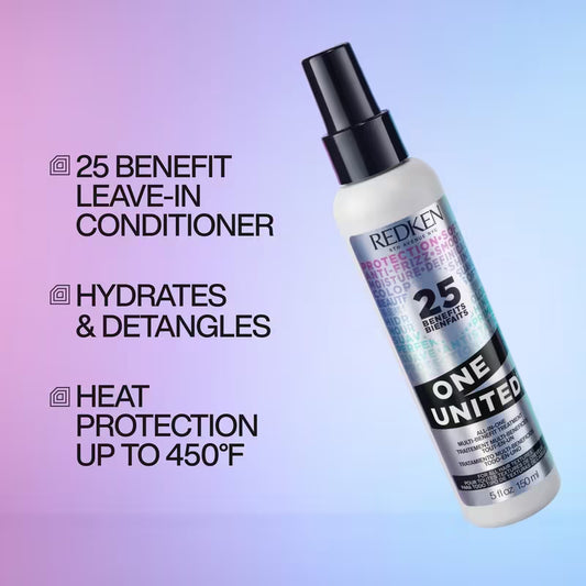 Redken One United All-In-One Multi-Benefit Treatment Spray – Leave-In Hair Treatment