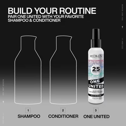 Redken One United All-In-One Multi-Benefit Treatment Spray – Leave-In Hair Treatment