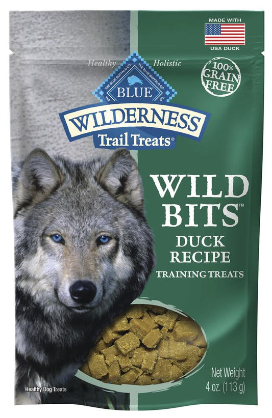 BLUE Wilderness™ Trail Treats® Wild Bits™ Grain Free Duck Dog Training Treats - 4 oz