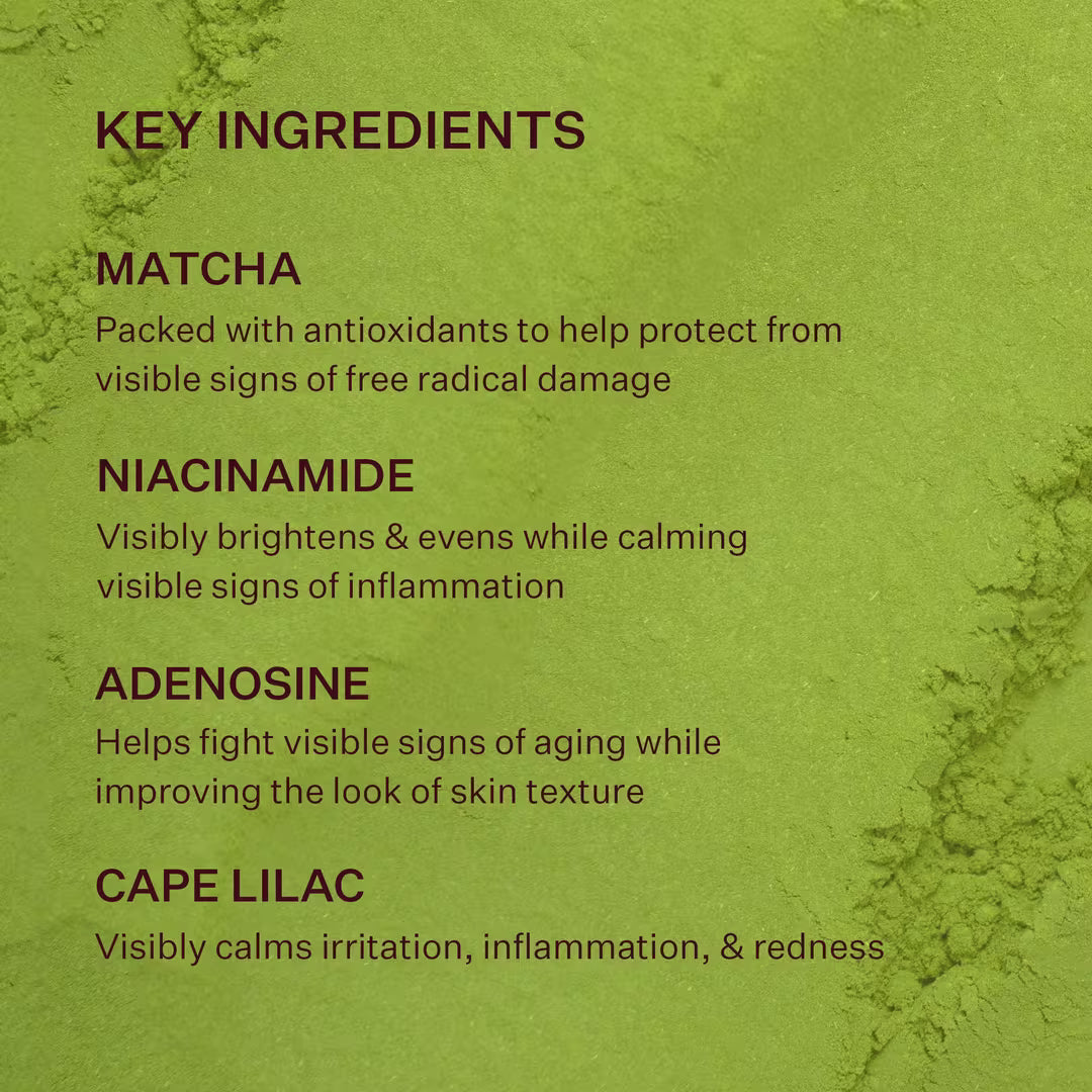 Matcha Pudding Hydrating Antioxidant Cream