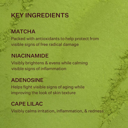 Matcha Pudding Hydrating Antioxidant Cream
