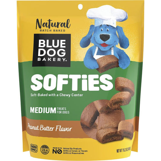 Blue Dog Bakery® Medium Peanut Butter Softies Dog Treats - 16.2 oz