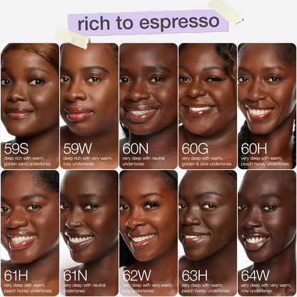 Face Tape Full Coverage Hydrating Foundation-61H Espresso