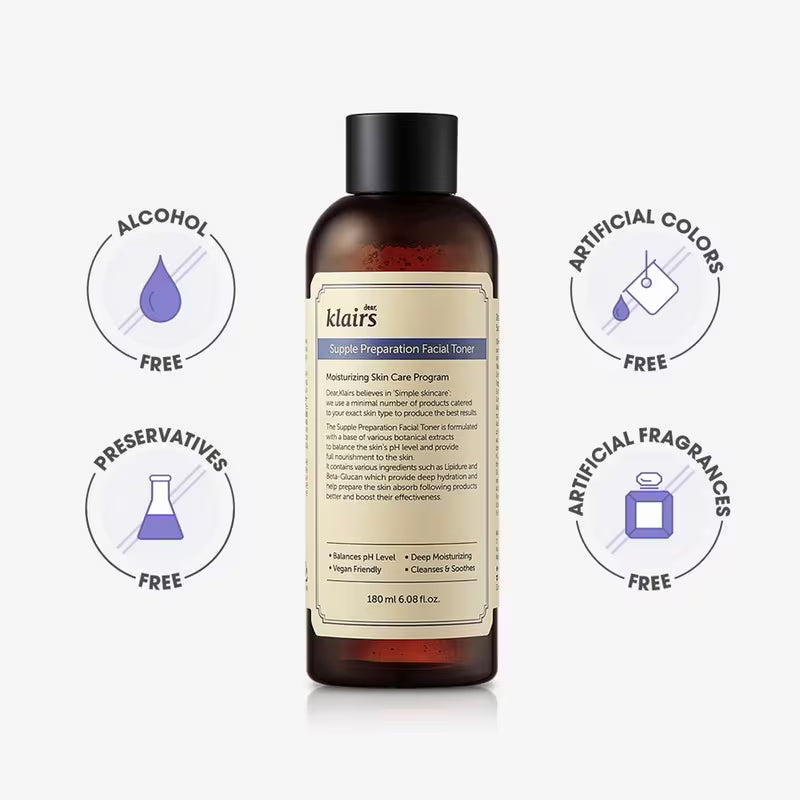 Daily Hydrating Toner for Dry, Sensitive & Combination Skin
