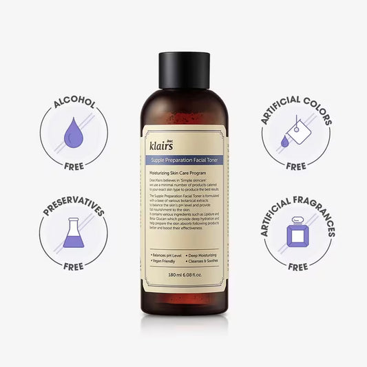 Daily Hydrating Toner for Dry, Sensitive & Combination Skin