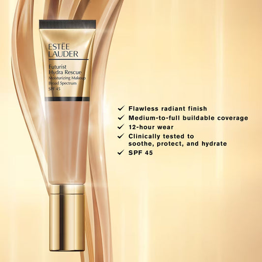 Futurist Hydra Rescue Full Coverage Foundation SPF 45-6C1 Rich Cocoa