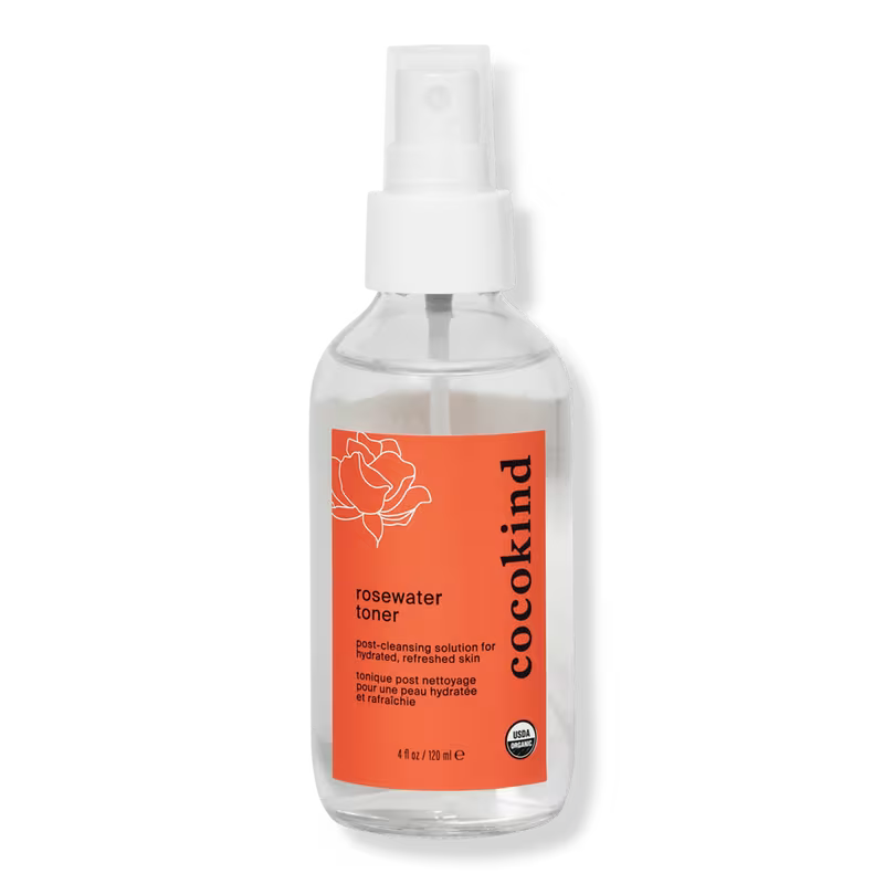 Rosewater Hydrating Facial Toner Mist for Fresh, Glowing Skin