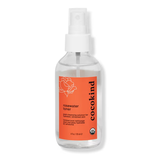 Rosewater Hydrating Facial Toner Mist for Fresh, Glowing Skin