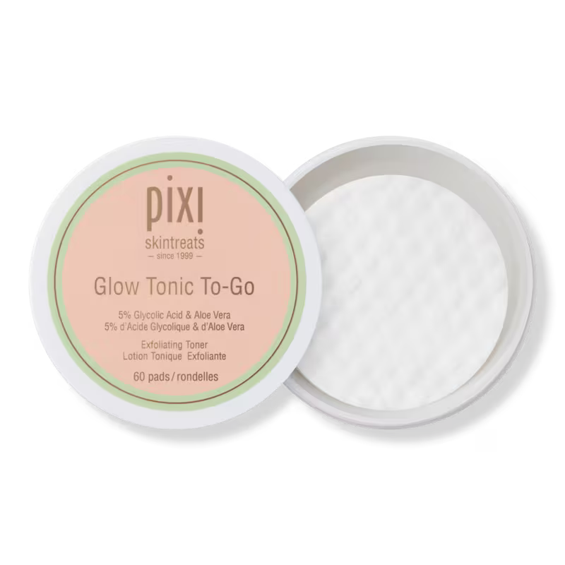 Glow Tonic To-Go 5% Glycolic Acid Exfoliating Toner Pads