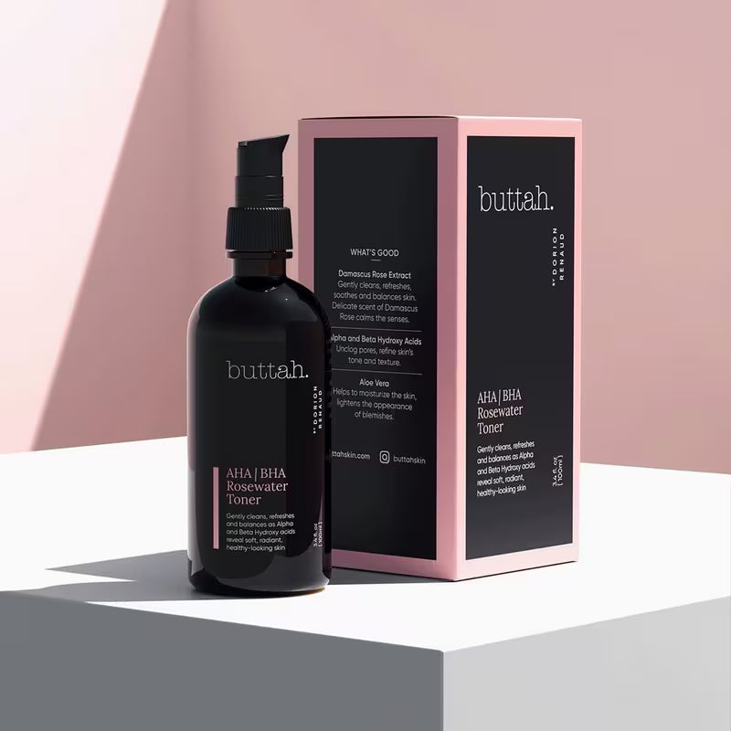 AHA/BHA Rosewater Toner