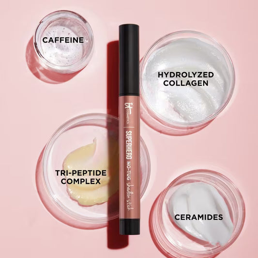 IT Cosmetics Superhero No-Tug Longwear Eyeshadow Stick – Waterproof Cream Eyeshadow
