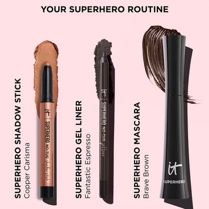 IT Cosmetics Superhero No-Tug Longwear Eyeshadow Stick – Waterproof Cream Eyeshadow