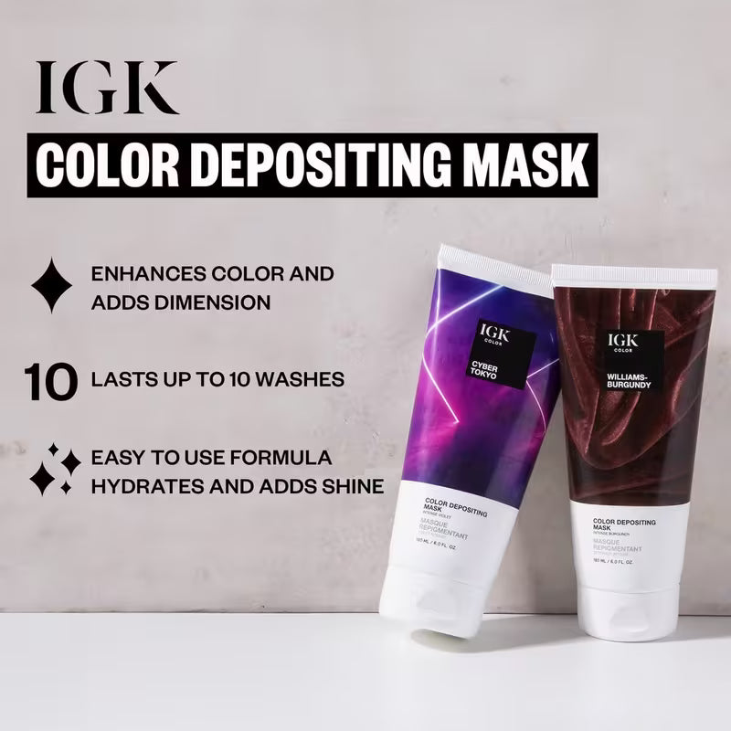 Moroccanoil Color Depositing Gloss Mask – Color-Enhancing Hair Treatment