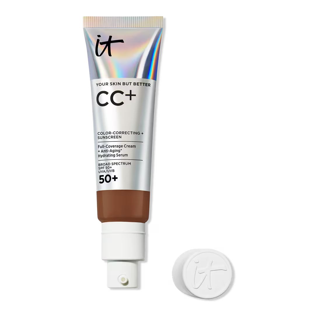 CC+ Cream Anti-Aging Foundation with SPF 50+-Deep Bronze