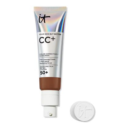 CC+ Cream Anti-Aging Foundation with SPF 50+-Deep Bronze