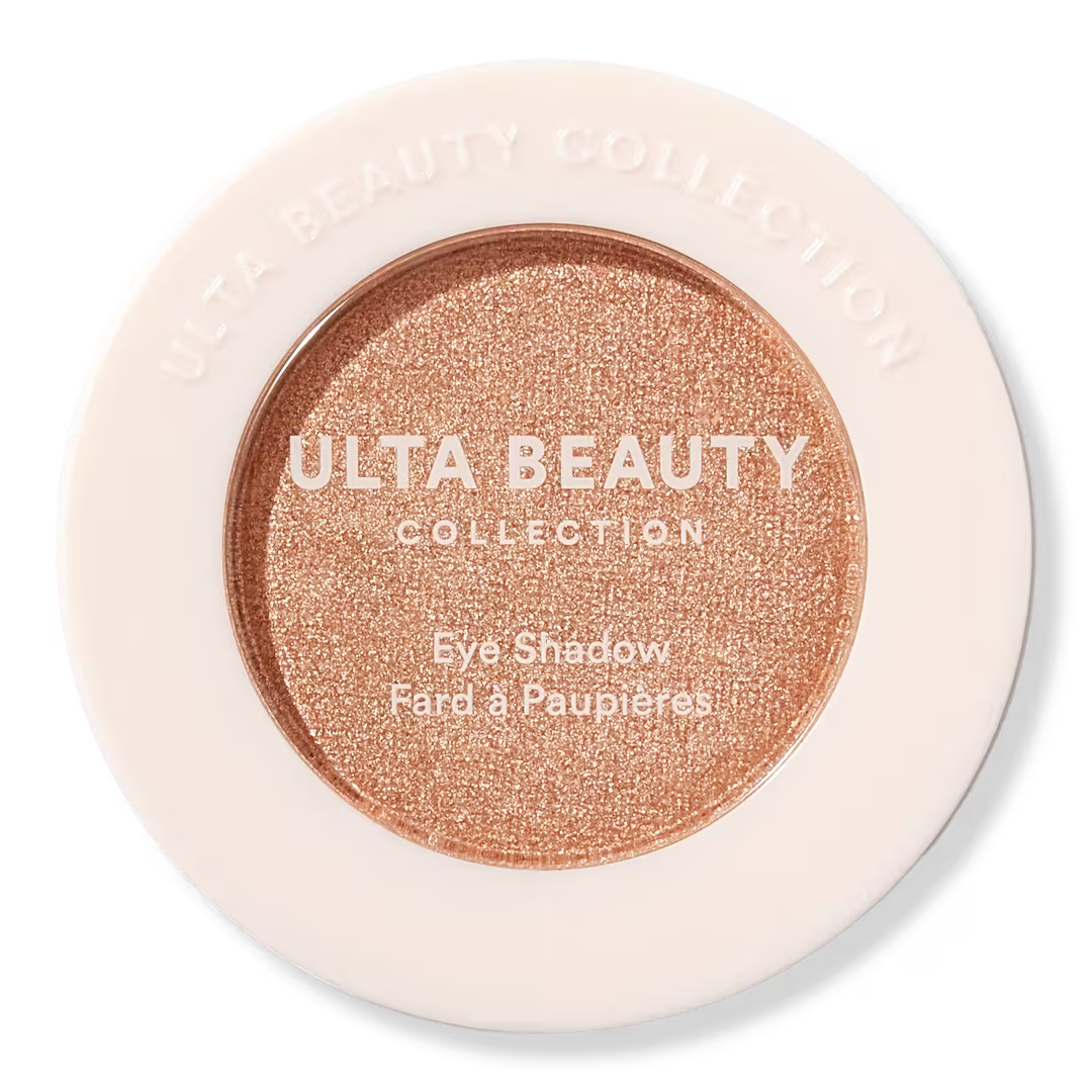 Pressed Powder Single Eyeshadow-light golden peach shimmer
