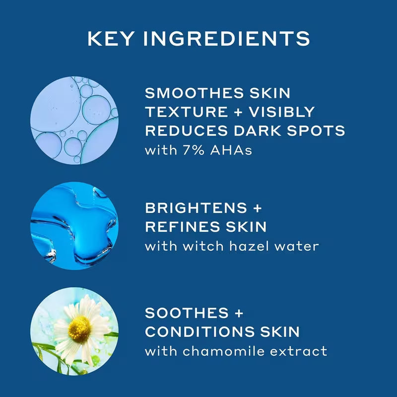 Glow2OH Exfoliating Dark Spot Toner with Glycolic & Lactic Acid
