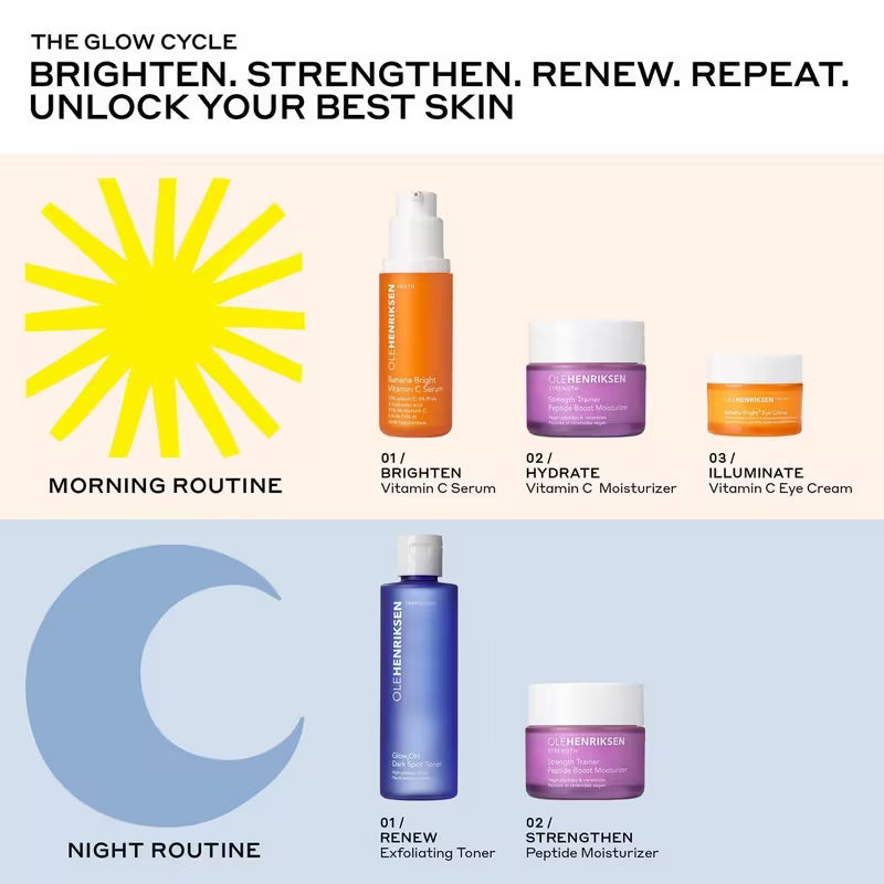 Glow2OH Exfoliating Dark Spot Toner with Glycolic & Lactic Acid