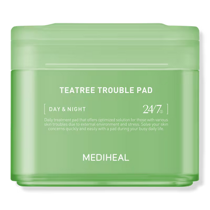 Teatree Trouble Pad Acne Control Pads – Clarifying, Soothing & Hydrating Skin Treatment