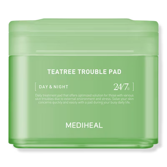 Teatree Trouble Pad Acne Control Pads – Clarifying, Soothing & Hydrating Skin Treatment