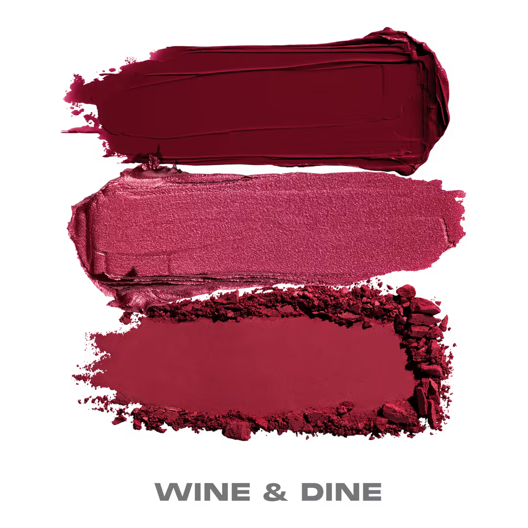 Cheek Thrills All-in-One Face Trio-Wine & Dine