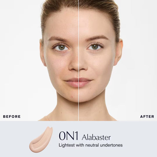 Double Wear Flawless Matte Foundation-0N1 Alabaster