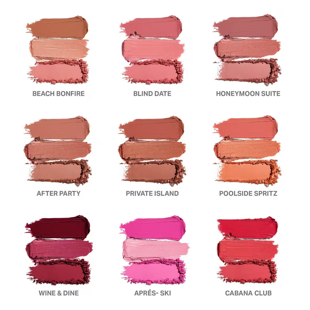 Cheek Thrills All-in-One Face Trio-Wine & Dine