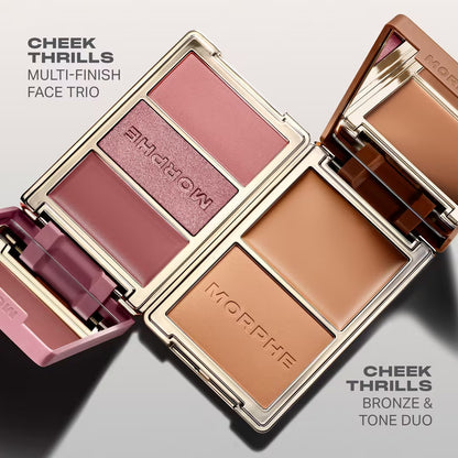 Cheek Thrills All-in-One Face Trio-Wine & Dine