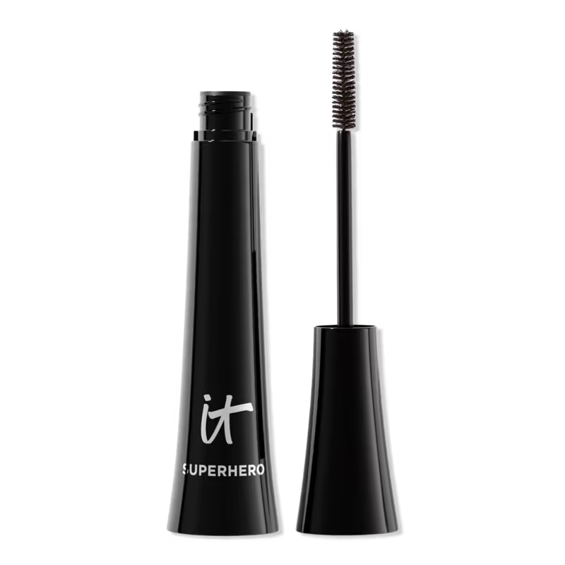 IT Cosmetics Superhero Elastic Stretch Mascara – Volumizing & Lengthening Lash Mascara