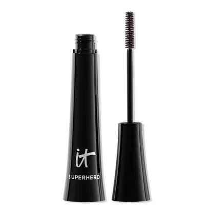 IT Cosmetics Superhero Elastic Stretch Mascara – Volumizing & Lengthening Lash Mascara