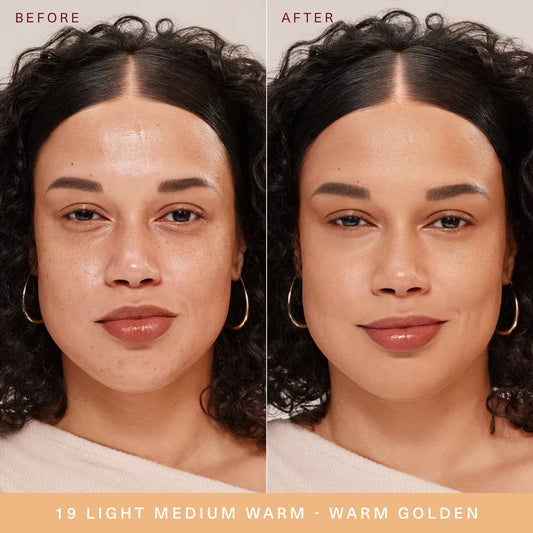 True to Myself Natural Matte Long-Wear Foundation-19 Light Medium Warm