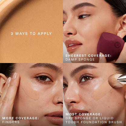 True to Myself Natural Matte Long-Wear Foundation-19 Light Medium Warm