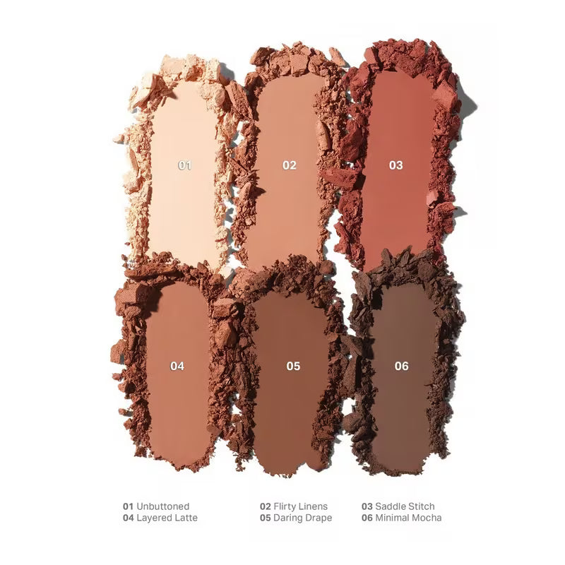 Morphe ChromaPlus 6-Pan Eyeshadow Palette – Highly Pigmented Matte & Shimmer Shades